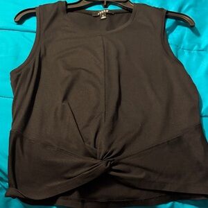 Zobha Black Tank Top